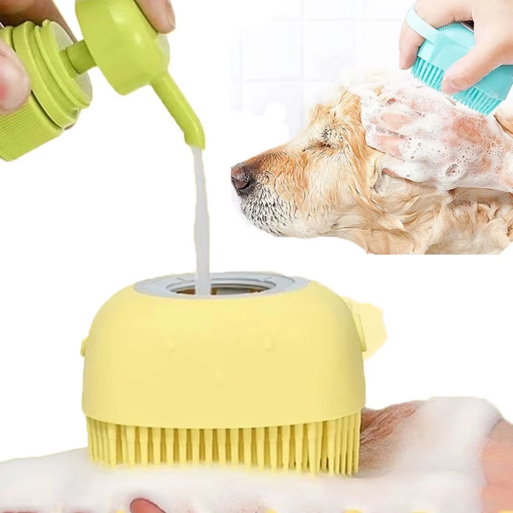 Pet Bath Massage Gloves